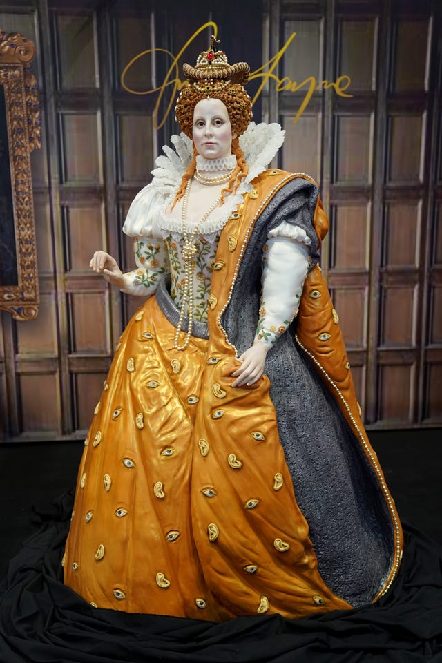 A Queen Elizabeth I cake