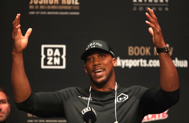 Anthony Joshua is ready for his American debut