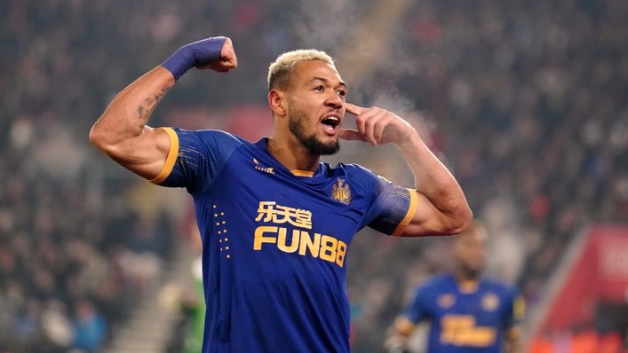 Joelinton got the only goal in Hampshire (Zac Goodwin/PA)