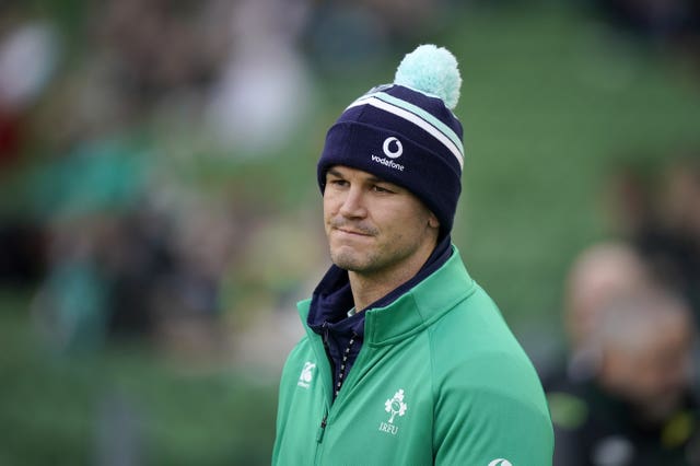 Johnny Sexton was among Ireland's injury absences against Fiji