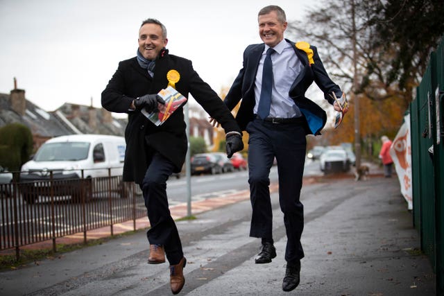 Willie Rennie and Alex Cole-Hamilton