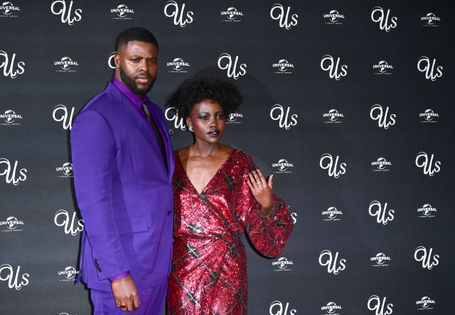 Winston Duke and Lupita Nyong’o