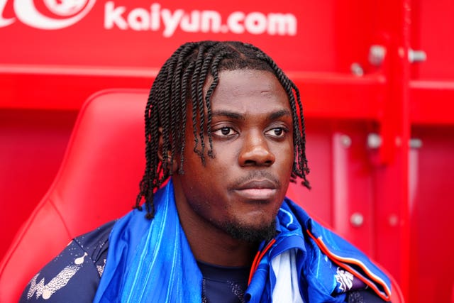 Chelsea midfielder Romeo Lavia