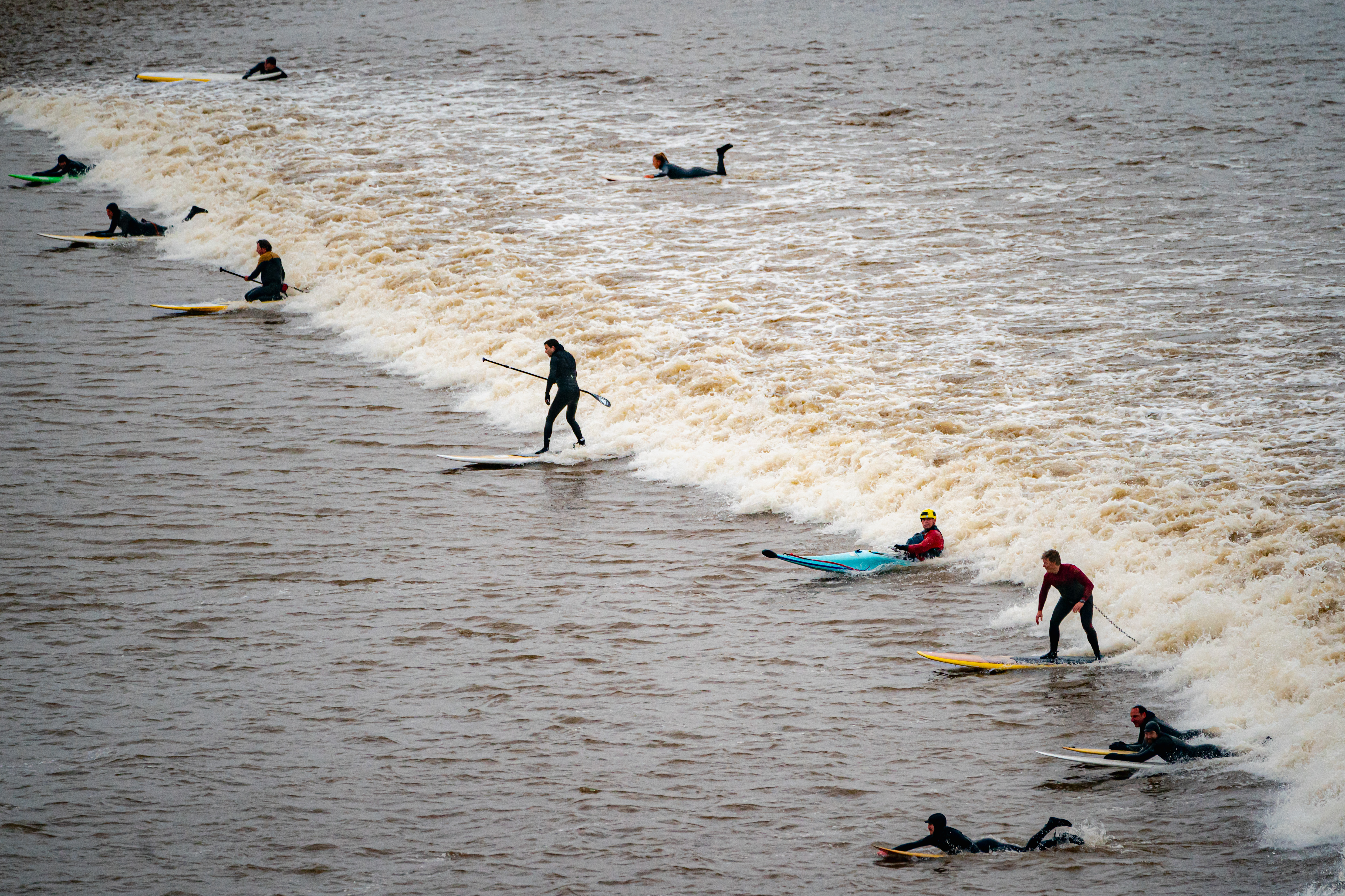 Surfers Ride First Five-star Severn Bore Of 2024 | Express & Star