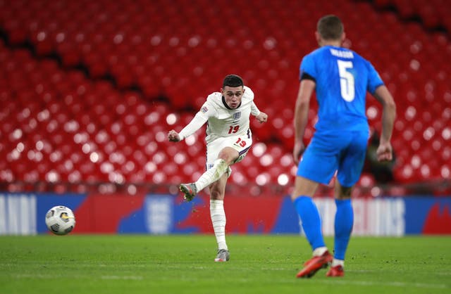 Phil Foden capped a man-of-the-match display with a brace for England in Wednesday's 4-0 win against Iceland
