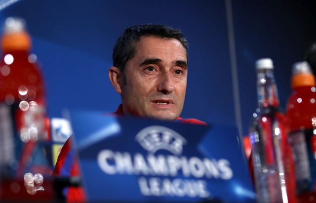 Ernesto Valverde is Barcelona's manager