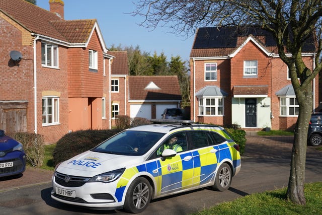 Police activity in Waterson Vale, Chelmsford, after the death of a 16-year-old boy in Essex
