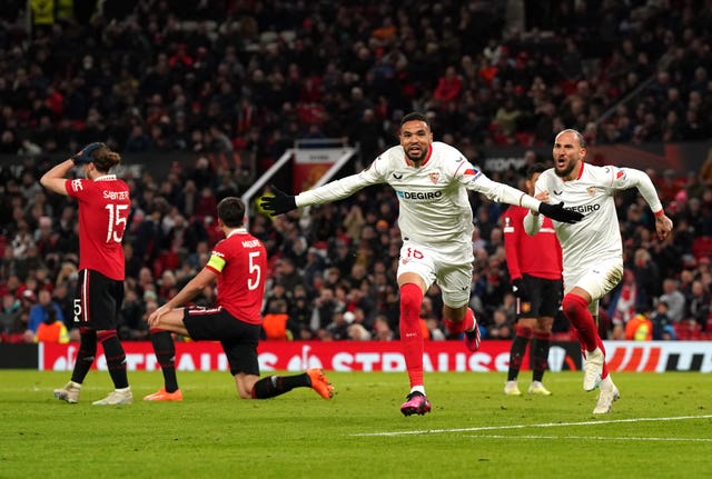 Manchester United v Sevilla – UEFA Europa League – Quarter Final – First Leg – Old Trafford