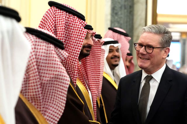 Starmer visit to UAE, Saudi Arabia and Cyprus