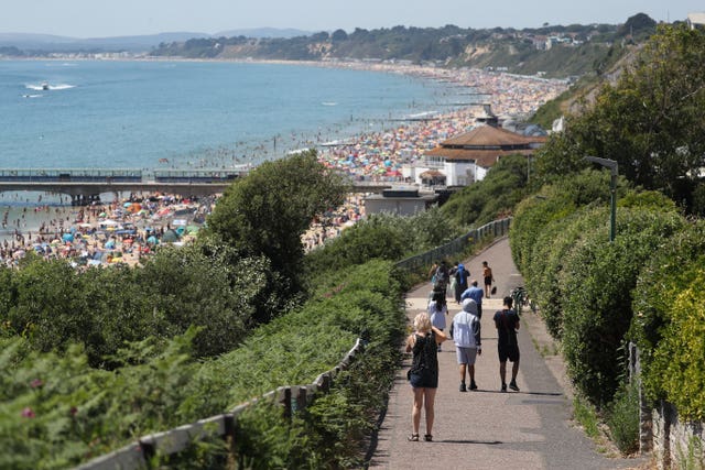 Bournemouth beach