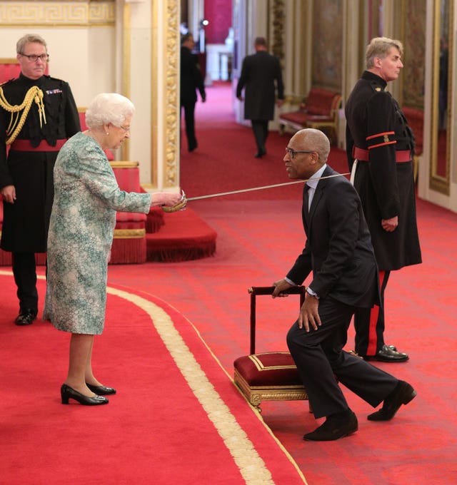 Investitures at Buckingham Palace