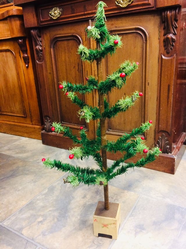 Christmas tree bought for 6p in 1937 could fetch hundreds of pounds at auction The Northern Echo