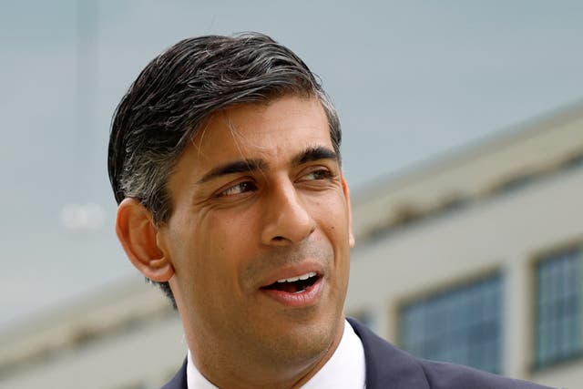 Prime Minister Rishi Sunak (Pete Cziborra/PA)