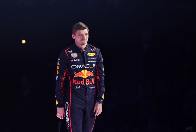 Max Verstappen at the F1 75 Live launch event at The O2