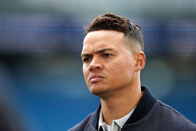 Jermaine Jenas frowns