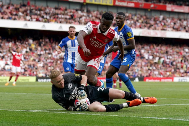 Arsenal v Brighton and Hove Albion – Premier League – Emirates Stadium