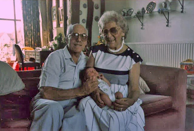 Leonard and Gertrude Harris