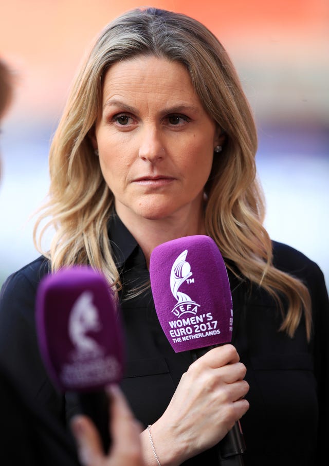 Retired England international Kelly Smith