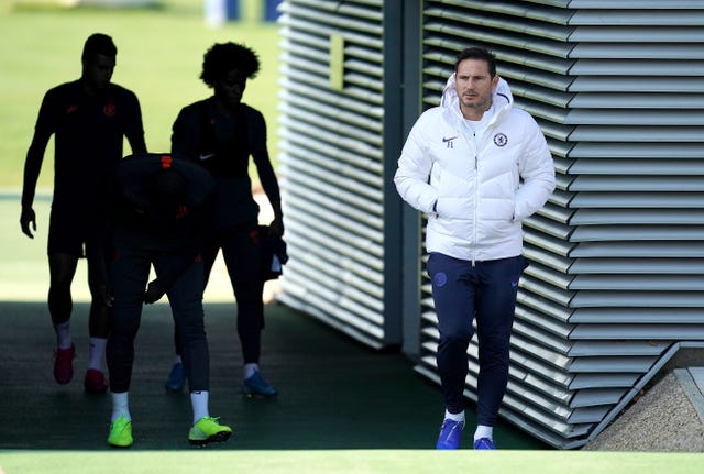 Chelsea were unable to train at Cobham so the training ground could undergo a deep clean 