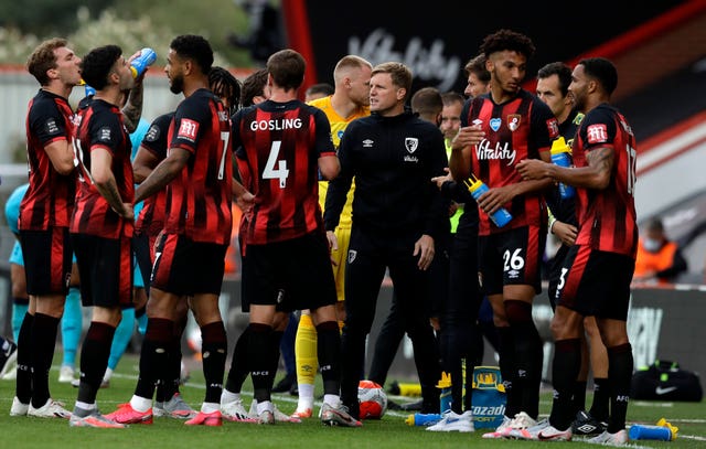 Eddie Howe said his players gave everything