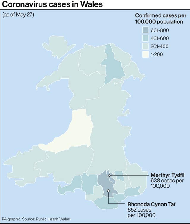 HEALTH Coronavirus Wales