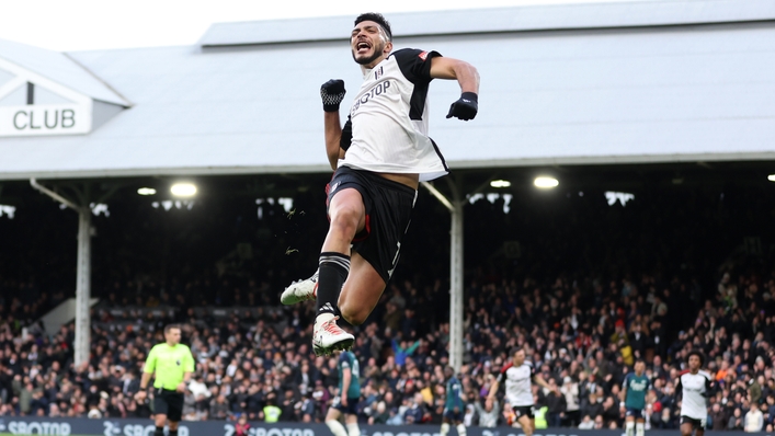 Raul Jimenez hit Fulham’s opening goal (Steven Paston/PA)
