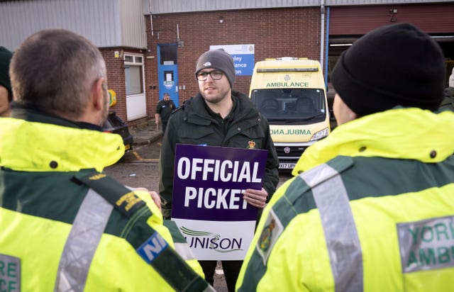 Picket line