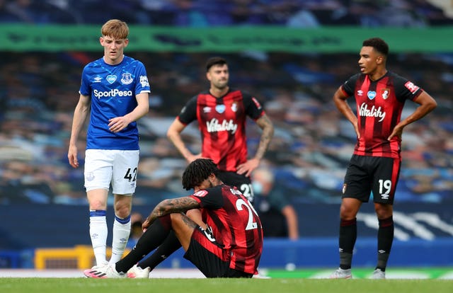 Bournemouth were relegated on the final day of the season despite beating Everton 