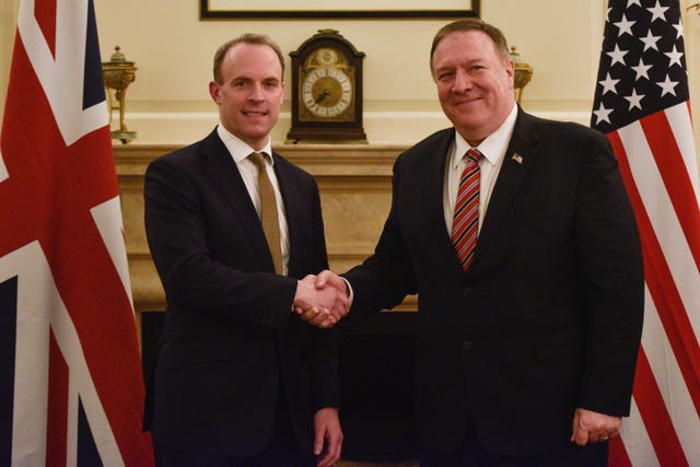 Mike Pompeo UK visit