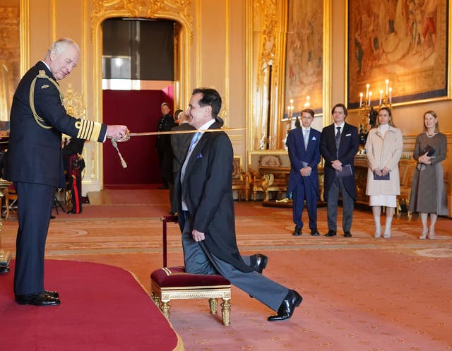 Sir Pascal Soriot knighted