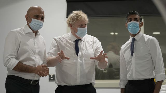 Boris Johnson visit to hospital
