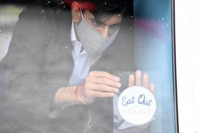 Chancellor Rishi Sunak is said to be considering relaunching the summer's Eat Out to Help Out scheme