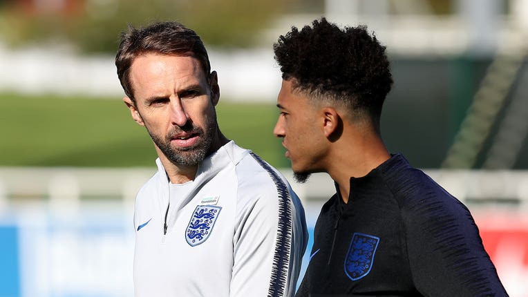 Gareth Southgate Impressed By Jadon Sancho S Maturity At An Uncertain Time Bt Sport