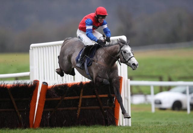 Grumpy Charley during his hurdling days