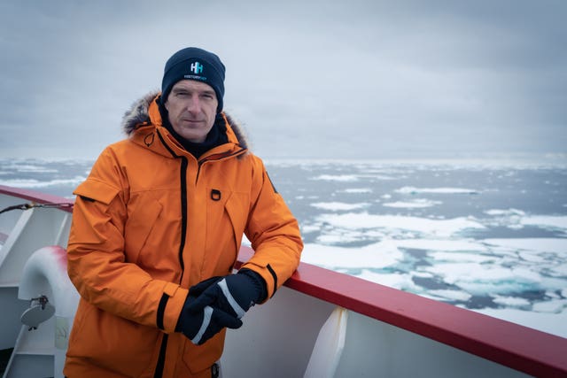 Dan Snow on board a South African polar research and logistics vessel on an expedition to find the wreck of Sir Ernest Shackleton’s ship Endurance