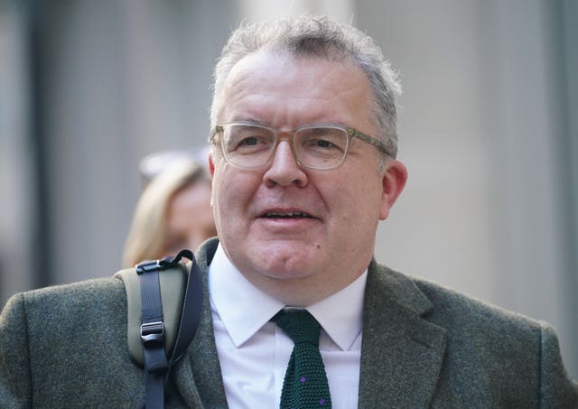 Lord Tom Watson (Yui Mok/PA)