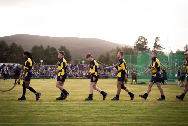 The Braemar Gathering highland games