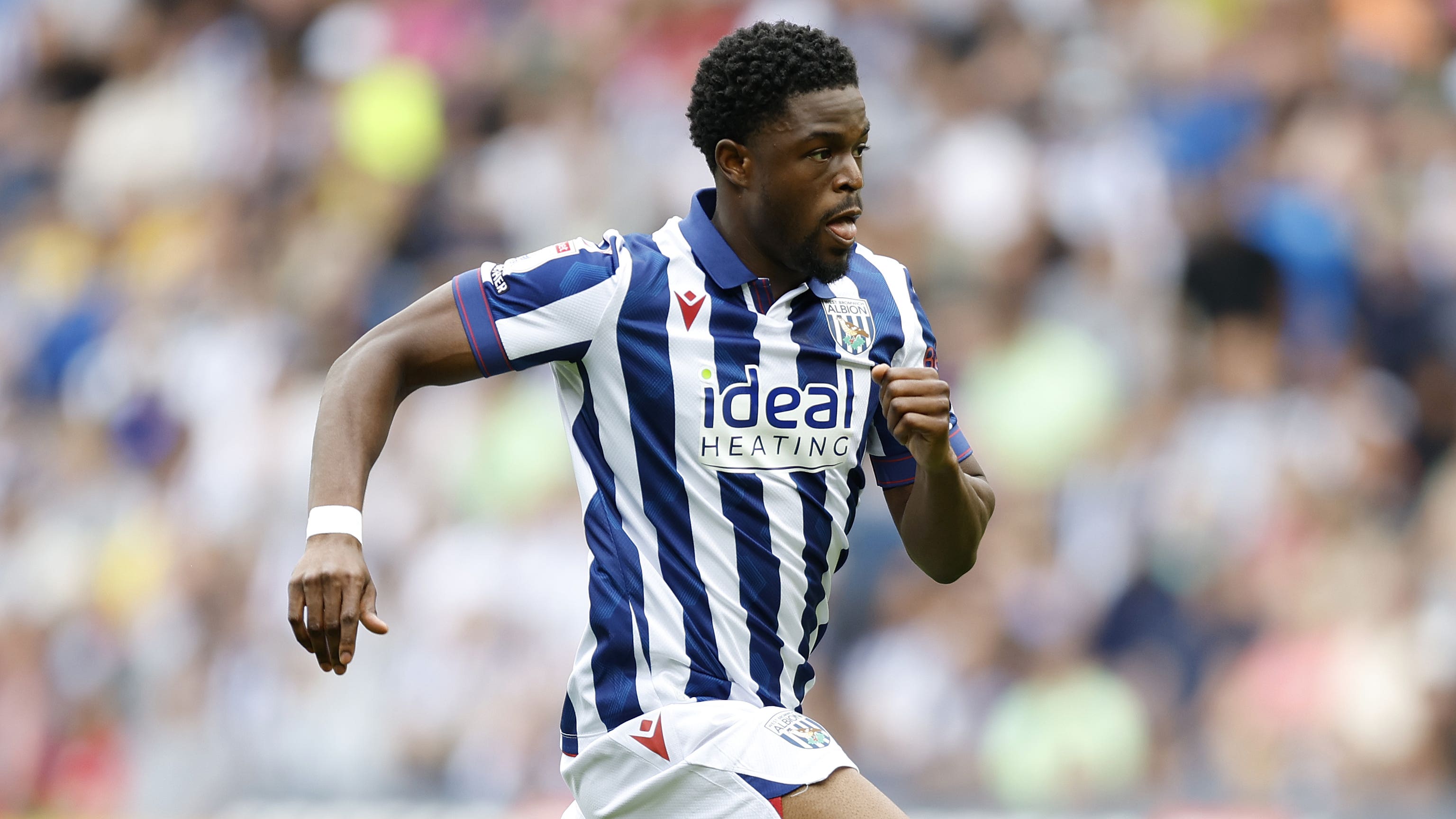 Josh Maja had West Brom’s best chance against Millwall (Nigel French/PA)
