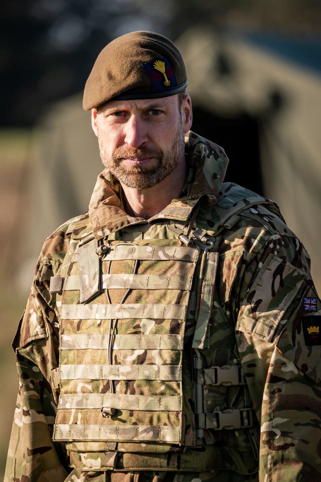 Prince of Wales visits Welsh Guards