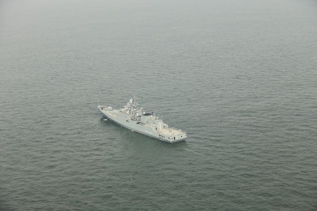 Royal Navy monitors Russian frigate in UK waters for entire month