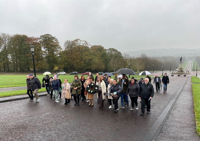 All Souls Day silent walk