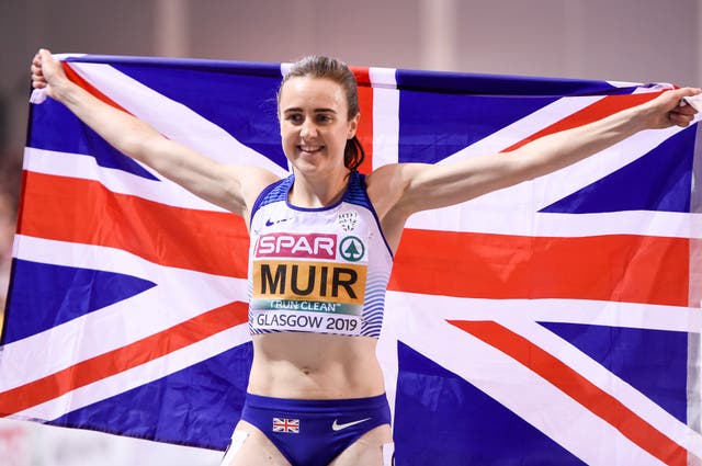 Great Britain’s Laura Muir hopes to fly the flag for Scotland in Tokyo