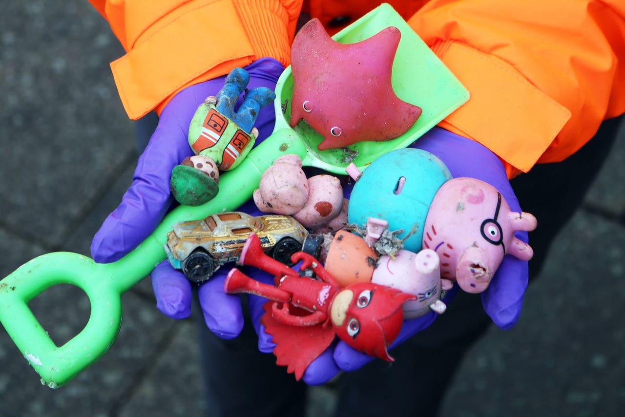 Peppa Pig toys among unusual items flushed down toilet, water firm
