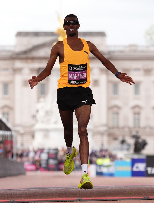 Mahamed Mahamed also achieved the qualifying time