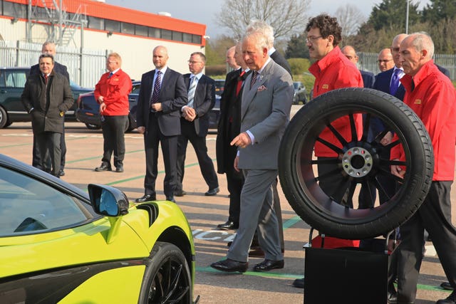 Prince of Wales visits Cumbria