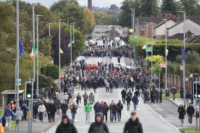 Drumcree Orange Order parade