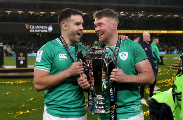 Ireland celebrated another title win