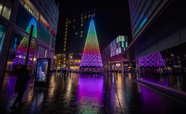 Liverpool Christmas lights