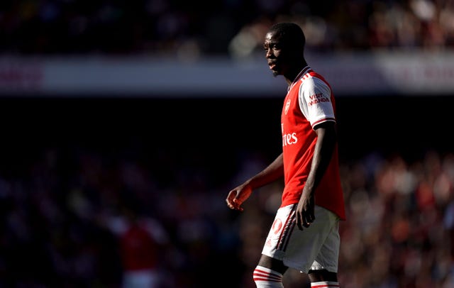 Nicolas Pepe will hope to start for Arsenal at Watford