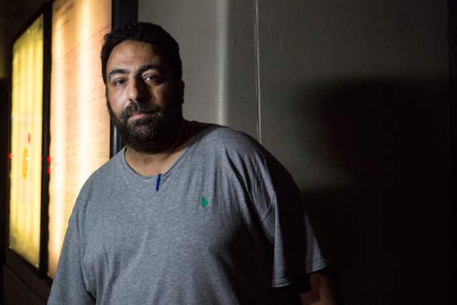 Nabil Choucair, who lost six family members in the Grenfell Tower fire (Rick Findler/PA)